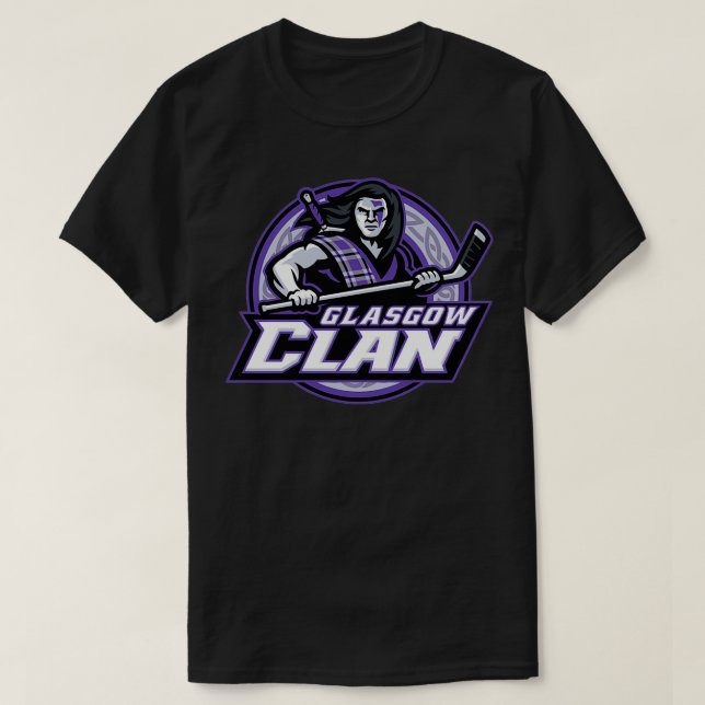 the Glasgow Clan T-Shirt (Design Front)