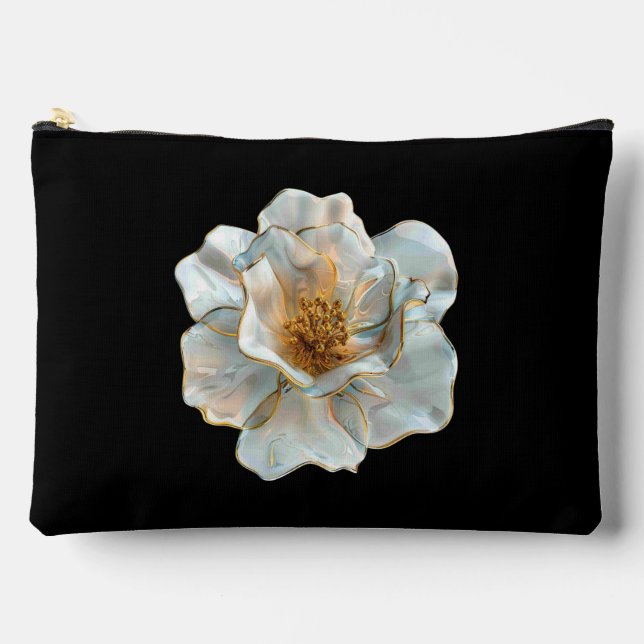 The Glass Daffodil  Accessory Pouch (Front)