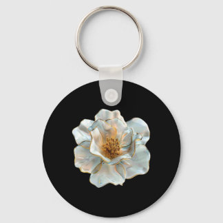 The Glass Daffodil Keychain