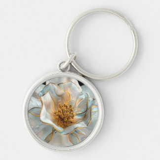 The Glass Daffodil Keychain