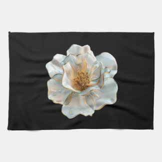 The Glass Daffodil  Kitchen Towel