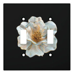 The Glass Daffodil Light Switch Cover
