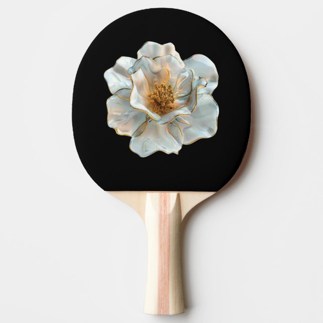 The Glass Daffodil  Ping Pong Paddle (Front)