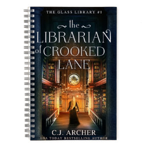The Glass Library notebook