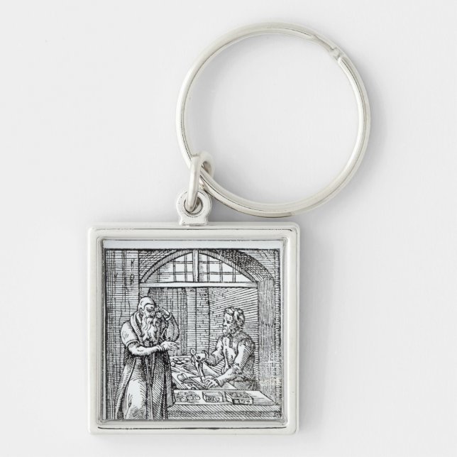 The Glasses Maker Keychain (Front)