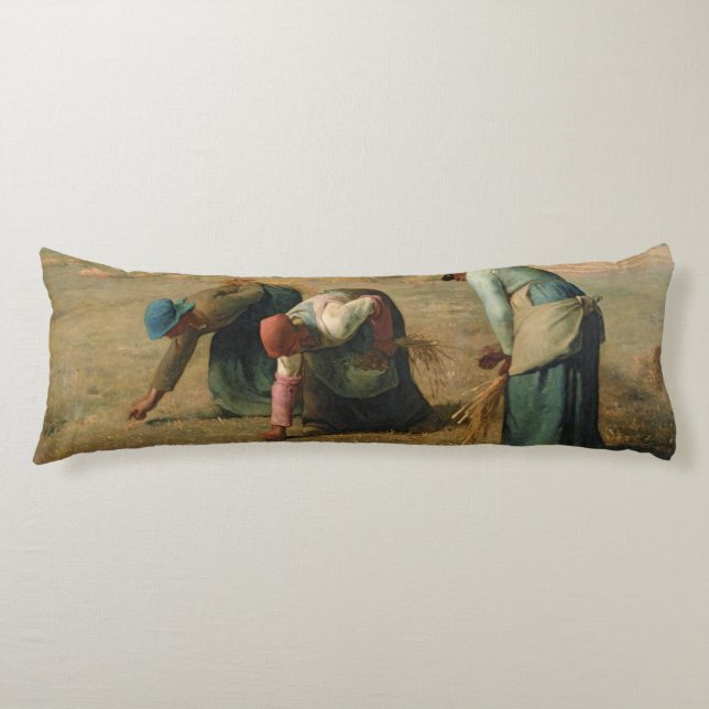 The Gleaners, 1857 Body Pillow (Front)