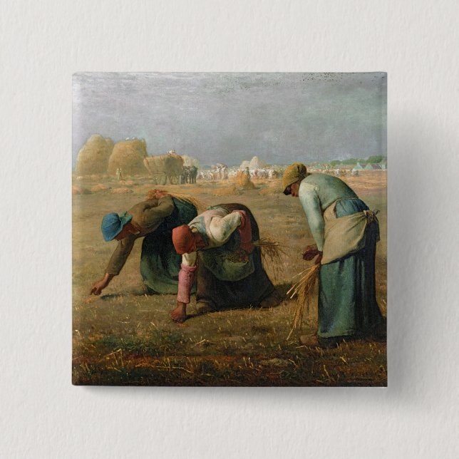 The Gleaners, 1857 Button (Front)
