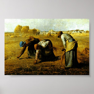 The Gleaners, By Millet (Best Quality) Poster