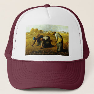 The Gleaners,  By Millet  (Best Quality) Trucker Hat
