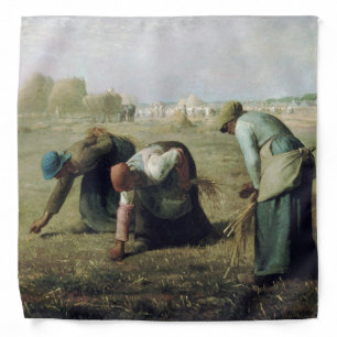 The Gleaners, Jean-Francois Millet, 1857 Bandana