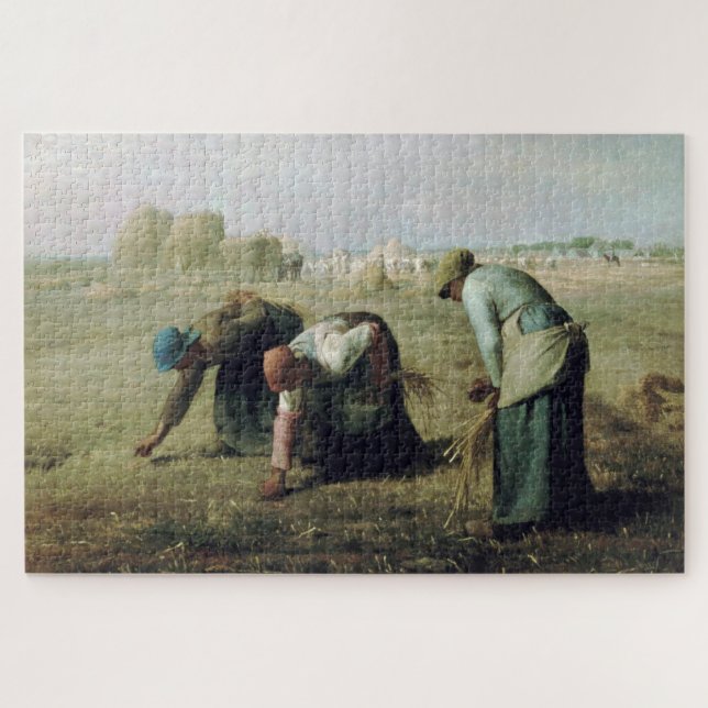 The Gleaners, Jean-Francois Millet Jigsaw Puzzle (Horizontal)