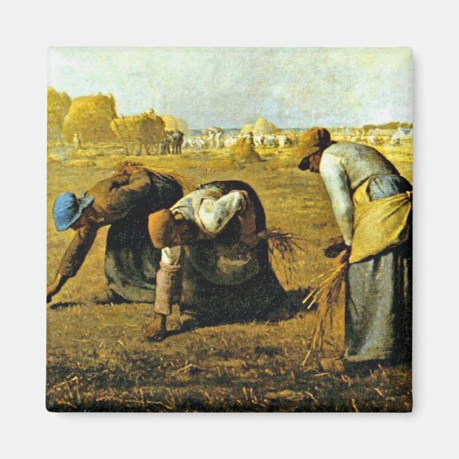 The Gleaners - Jean-Francois Millet Magnet (Front)