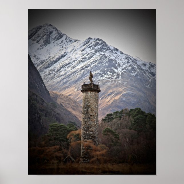 The Glenfinnan Monument Poster (Front)