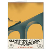 The Glenfinnan Viaduct Scotland. (Front)