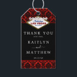 The Glitter Damask Las Vegas Wedding Collection Gift Tags<br><div class="desc">Celebrate in style with these stylish and very trendy wedding tags. The design is easy to personalize with your special event wording and your guests will be thrilled when they see these fabulous tags.</div>