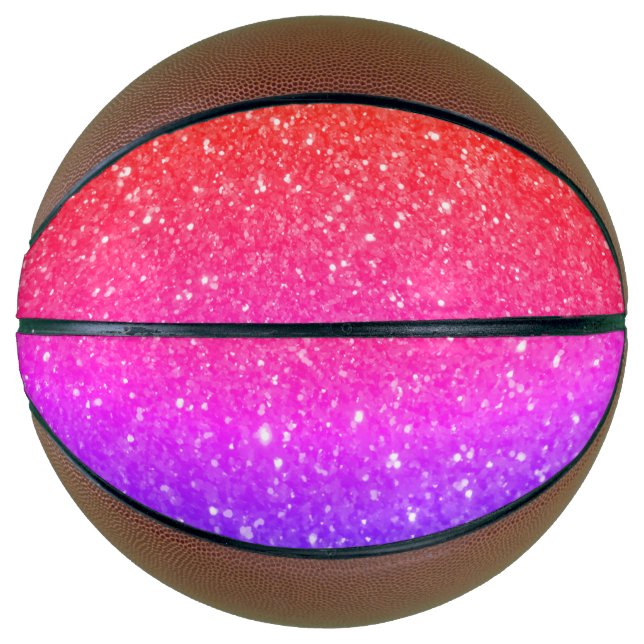 The Glitz Glitter Pink Basketball! Basketball (Front)