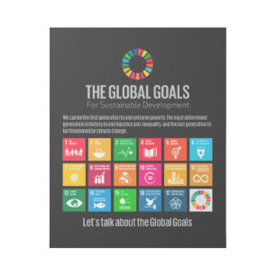 The Global Goals UN SDG 2030 Gallery Wrap