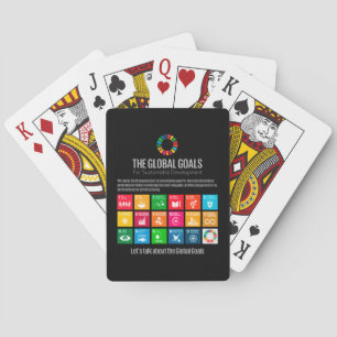 The Global Goals UN SDG 2030 Poker Cards