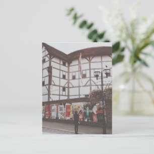 The Globe Theater - London - UK  Holiday Postcard