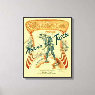 The Globe Trotter Canvas Print