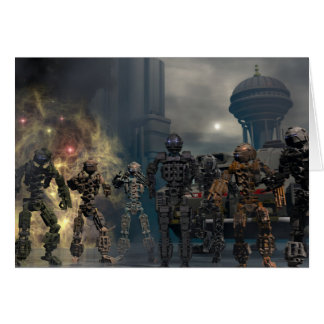 the glorious seven robots b cards
