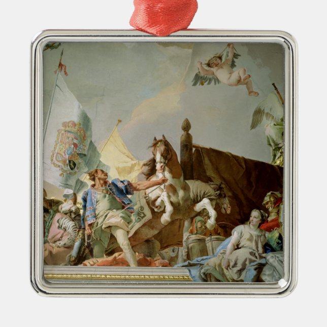 The Glory of Spain I Metal Ornament (Front)