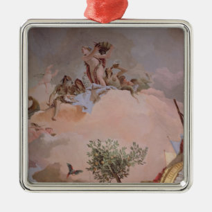 The Glory of Spain IV Metal Ornament