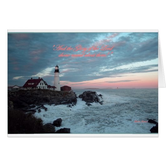 The glory of the Lord (Front Horizontal)