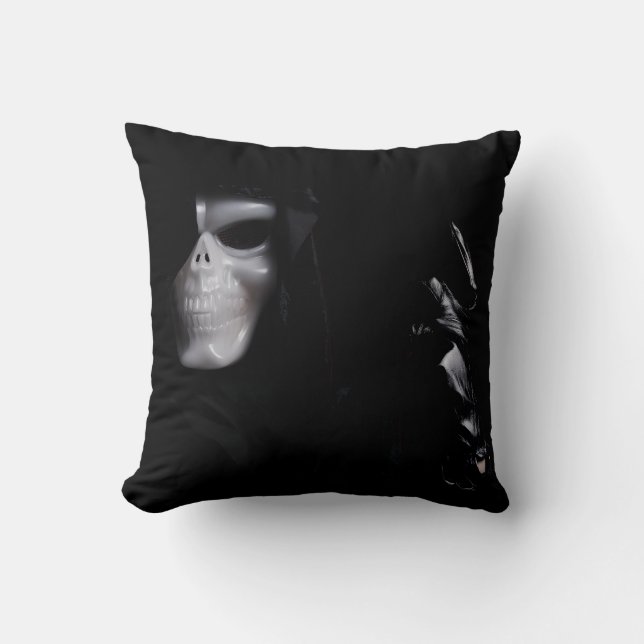 The Glove - Throw Pillow (Front)