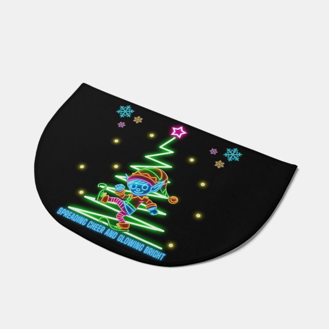 The Glow Show Elf Doormat (Angled)