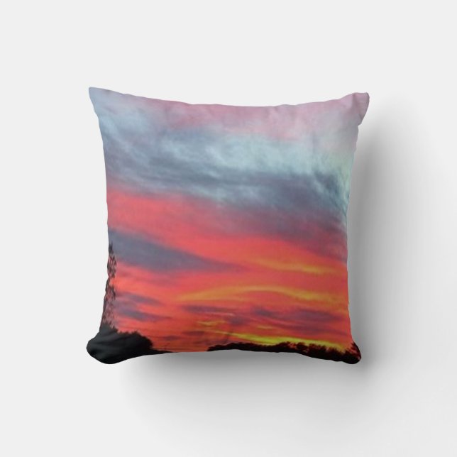 The Glow - Throw Pillow (Front)