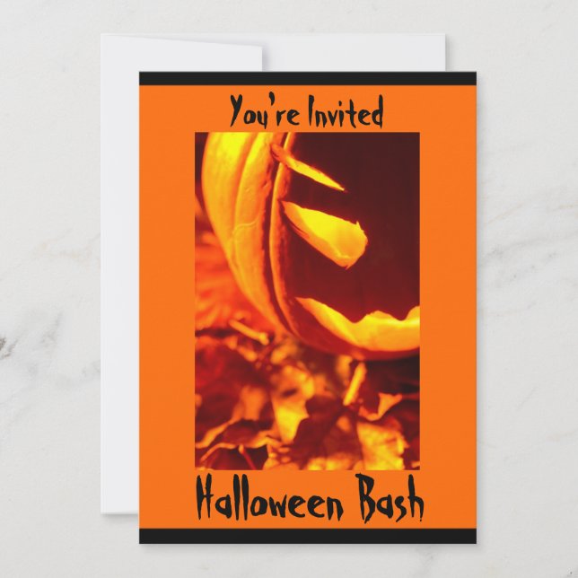 The Glowing Eye - Invitation (Front)