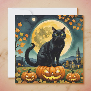 The Glowing Eyes of Halloween Invitation