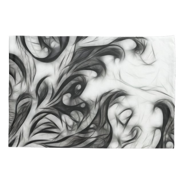 The Glowing Floral Invert Pillow Case (Back)