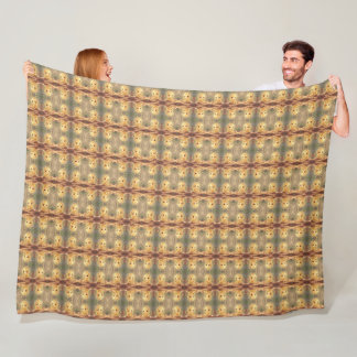 The Glowing Wanderer and the Art of Nectar.2 Fleece Blanket