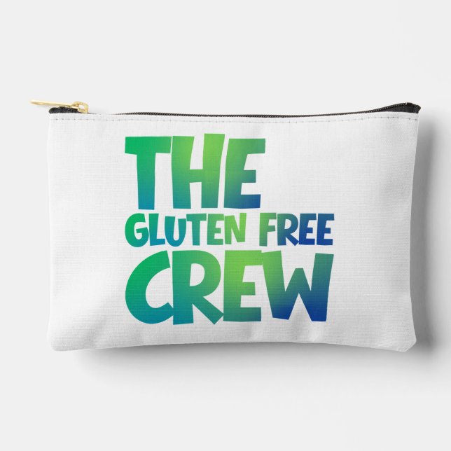 The Gluten Free Crew Accessory Pouch (Front)
