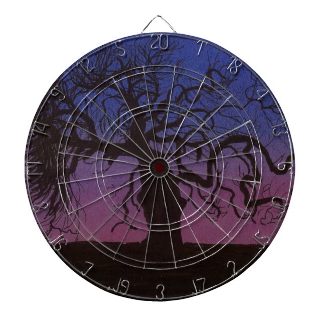 The Gnarly Tree Dart Board (Front)