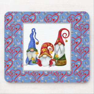 The Gnome Family Mouse Pad