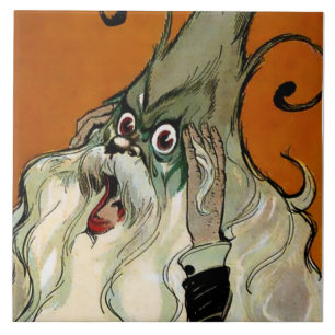 “The Gnome King” by John R Neill Ceramic Tile