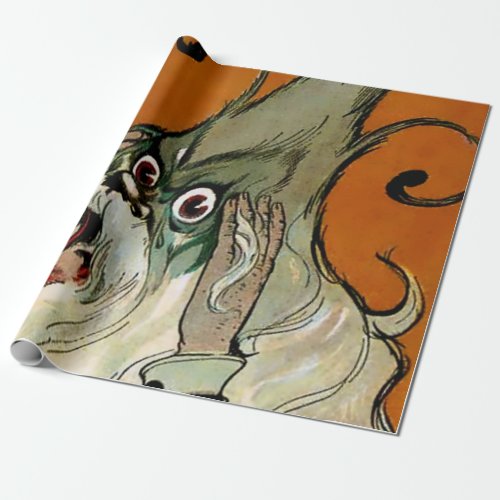 The Gnome King by John R Neill Wrapping Paper