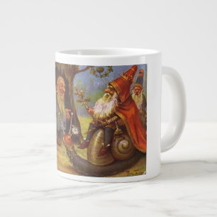 The Gnome King's Visit Mugs and Drinking Cups