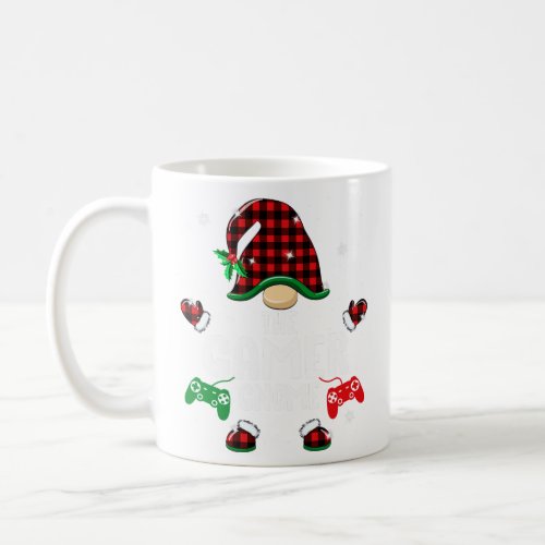 The Gnome Red Plaid Christmas Matching Family  Coffee Mug