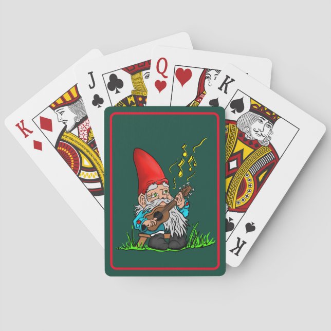 The Gnome’s Joyful Jam Session Poker Cards (Back)