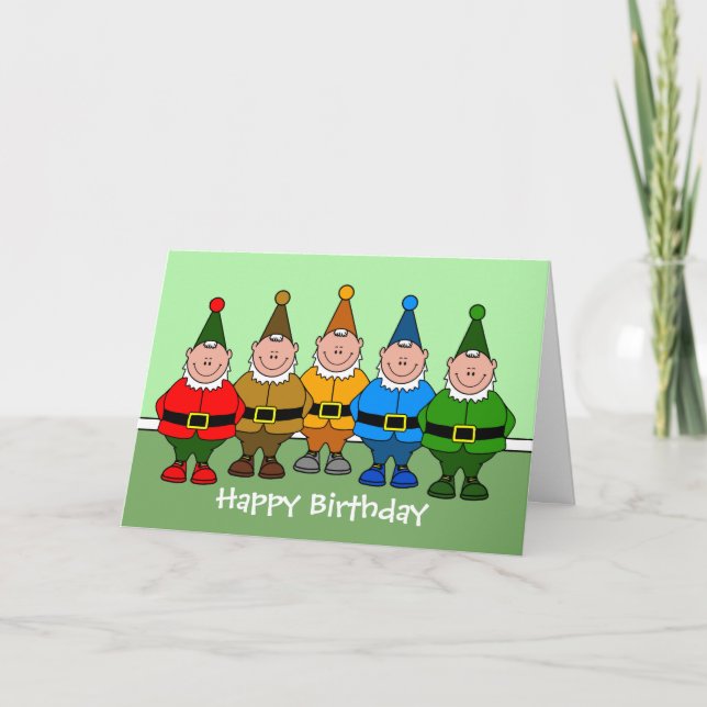 The Gnomes Card (Front)