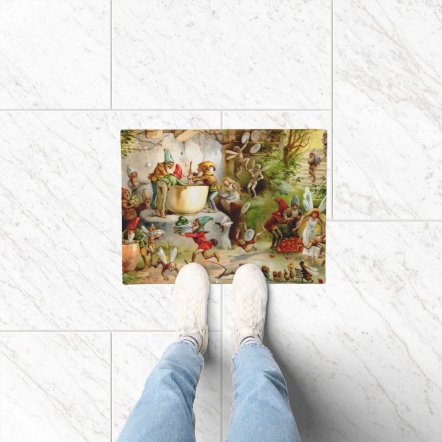 The Gnomes' Kitchen – 1895 Doormat (Indoor)