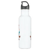 The Gnomes Made Me Do It Stainless Steel Water Bottle (Back)
