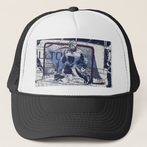 The Goal Keeper _ Ice Hockey Goalie Trucker Hat