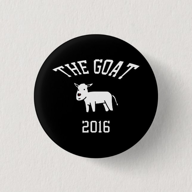 THE GOAT BUTTON (Front)