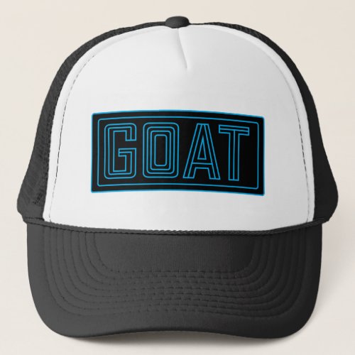 The GOAT for always Trucker Hat