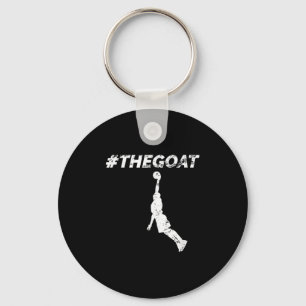 The Goat Greatest Of All Time Basketball Motivatio Keychain